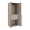 Manhattan Comfort Lee Wardrobe Closet 2.0 in Rustic Grey, 3PK 3-WC002-GY - alternate 7